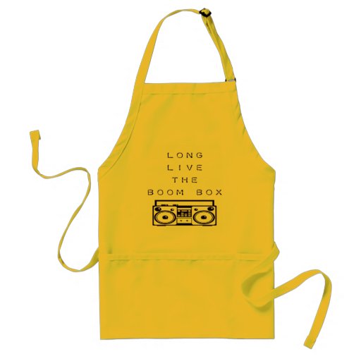 Long Live The Boom Box-BBQ Apron