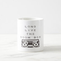 Long Live The Boom Box- Morphing Mug