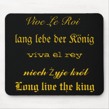 Long Live the King Mousepad