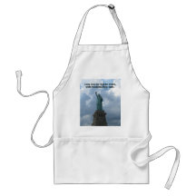 Long my our land be bright... apron