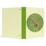 Long Necked Giraffe Binder