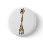 Long Necked Giraffe buttons