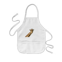 Long Necked Giraffe  Children's Apron
