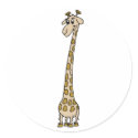 Long Necked Giraffe stickers