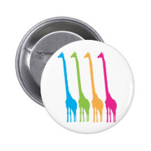 Long Necks Pinback Button