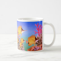 Long-nose Butterfly Fish Mug
