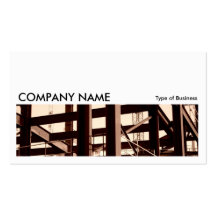 Long Picture 06 - Steel Frame Contruction Business Card Templates