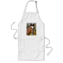 Long tablier de cheval quart