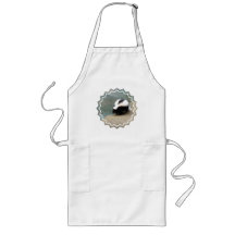 Long tablier de mouffette mignonne