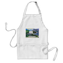 Long & Whining Road Funny Gifts & Collectibles Apron