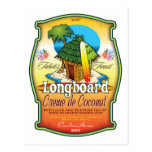 Longboard Creme de Coconut Postcards