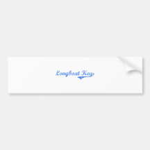 Longboat Key Florida Classic Design Bumper Sticker