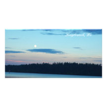 Longbrach, WA picture card