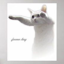 Longcat Forever Long Print