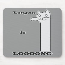 Longcat is Long Mouse Pads