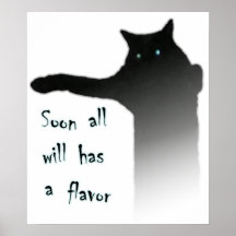 Longcat Tacgnol All has a Flavour Poster