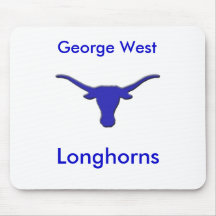 Longhorn, George West, Longhorns Mouse Pad