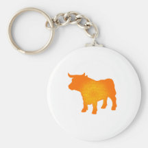 LONGHORN OF THE SUN KEYCHAIN