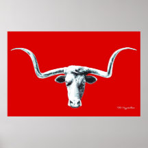 Longhorn Poster