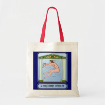 Longjump winner tote bag