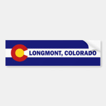 Longmont, Colorado Bumper Sticker