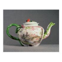 Longton Hall teapot, c.1755 postcards