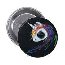 Look! A ugly one-horned mule! buttons