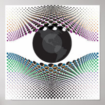 Look at my eyes poster