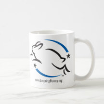 Look for the Leaping Bunny Logo Mug