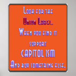 Look For The Union Label Print