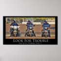 Look For Trouble Poster posters