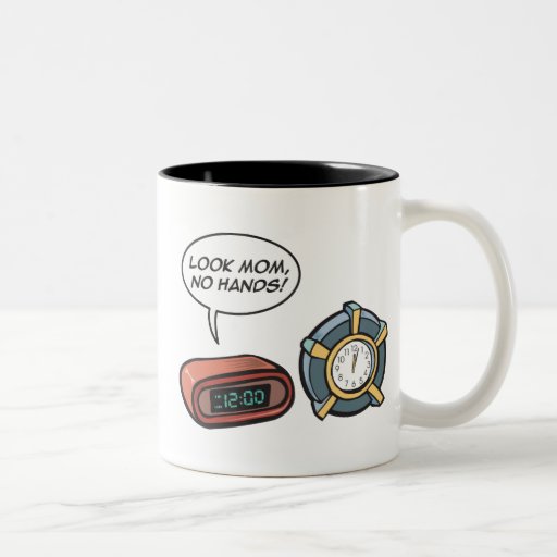 Look Mom, No Hands! Mugs