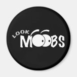 Look Moobs - Man Boobs Refrigerator Magnet