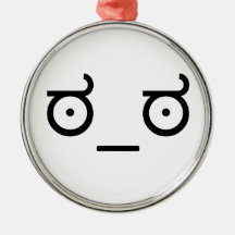 Look of Disapproval Meme Christmas Tree Ornaments