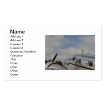 look to the sky business card templates