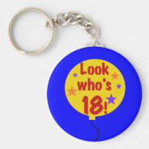 Look Who's 18 Keychains