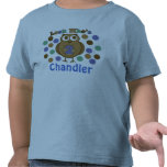 Look Who's Two Owl Birthday Boy Shirt