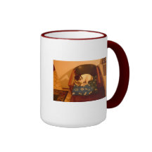 Looking after the Bosses Chair. Coffee Mugs