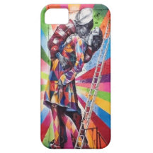 Looking down from the Hi-Line on this Colourful Ar iPhone 5 Cover