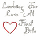 Looking For Love At First Bite embroidered shirts
