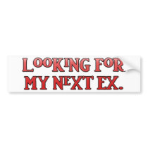 Looking for My Next Ex
