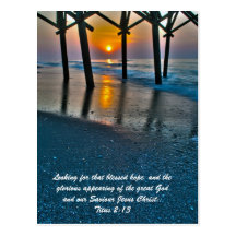 Looking for that blessed hope, and the glorious ap post cards
