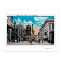 Looking North on Ocean Front, Ocean Park Postcards