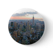 Looking South from Top of the Rock New York City Buttons