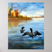 Loon Dance II Poster