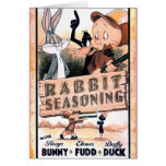 Looney Tunes Rabbit Seasoning Cards