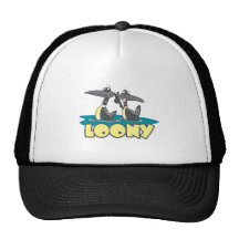 loony loons bird cartoon hats