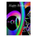 Loops Birthday Card