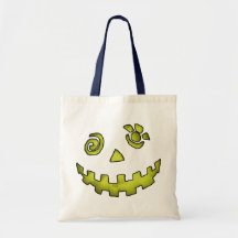 Loopy-Looking Jack-O-Lantern Bag