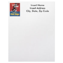 Loose Lips Sink Ships World War 2 Letterhead